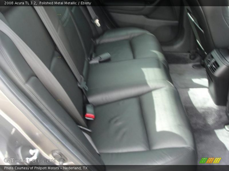 Polished Metal Metallic / Ebony 2008 Acura TL 3.2