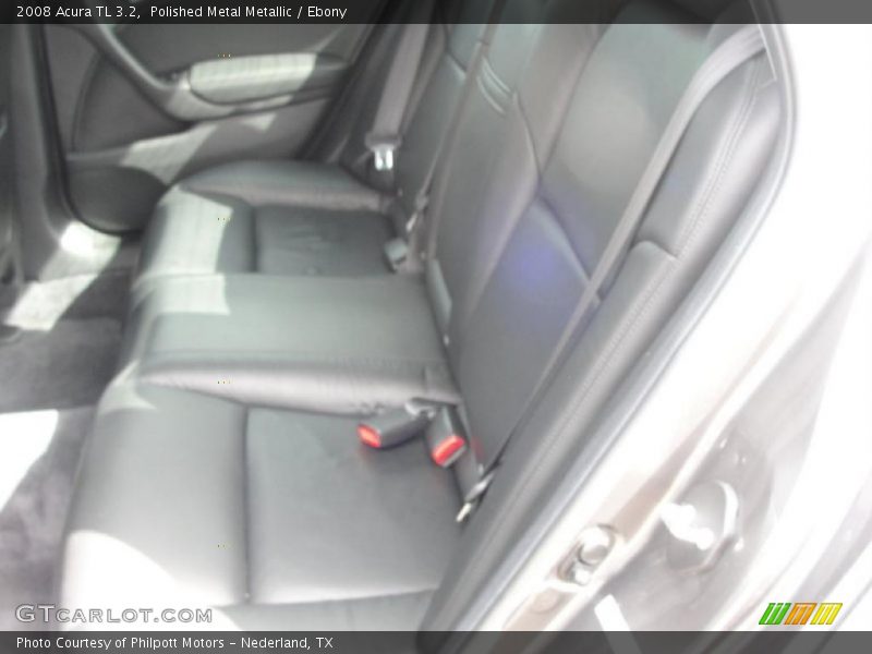 Polished Metal Metallic / Ebony 2008 Acura TL 3.2