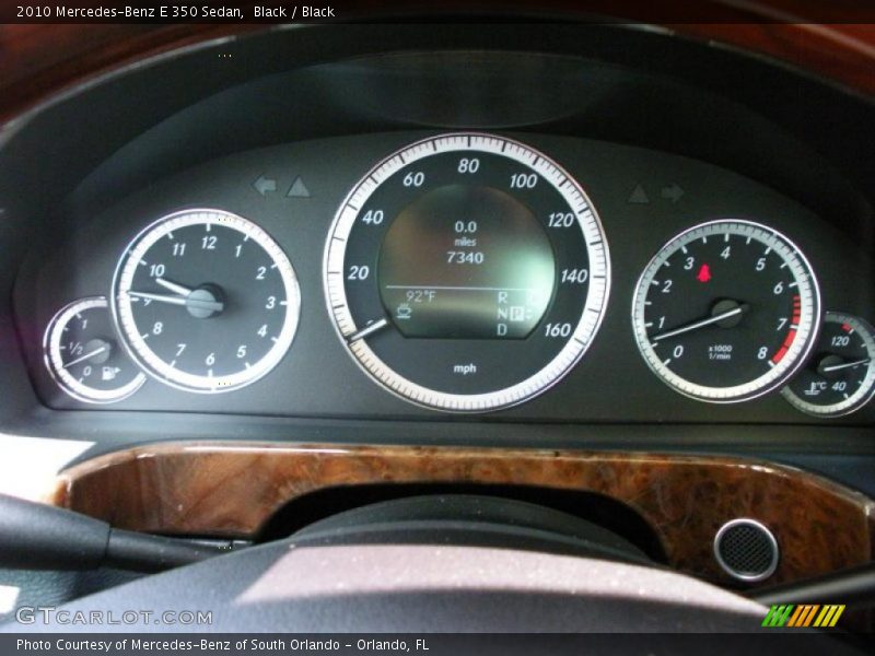 Black / Black 2010 Mercedes-Benz E 350 Sedan