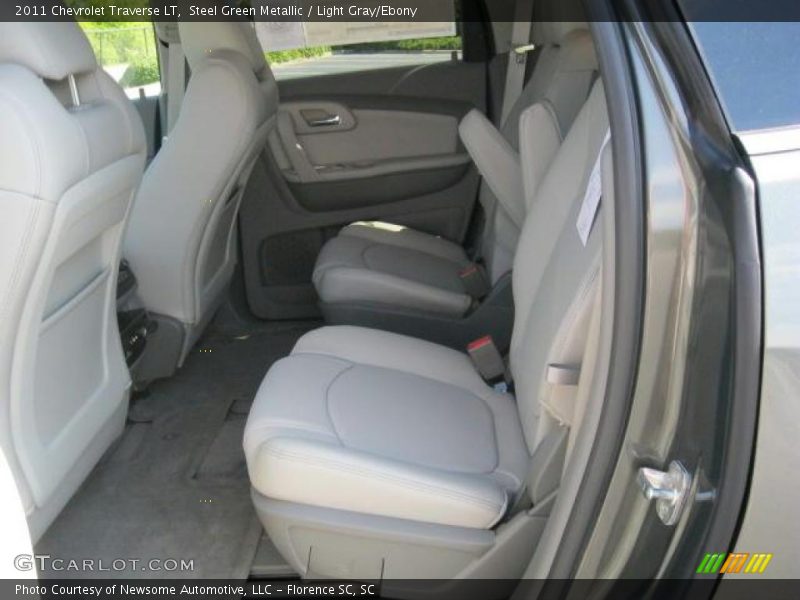 Steel Green Metallic / Light Gray/Ebony 2011 Chevrolet Traverse LT