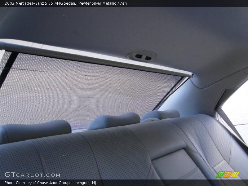 Pewter Silver Metallic / Ash 2003 Mercedes-Benz S 55 AMG Sedan