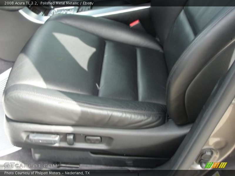 Polished Metal Metallic / Ebony 2008 Acura TL 3.2