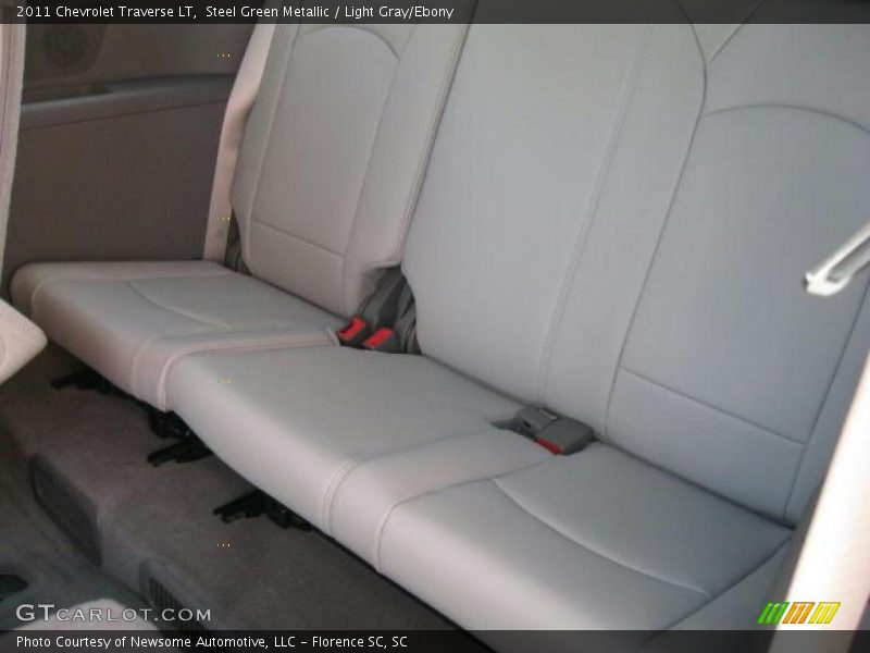 Steel Green Metallic / Light Gray/Ebony 2011 Chevrolet Traverse LT