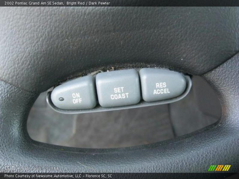 Bright Red / Dark Pewter 2002 Pontiac Grand Am SE Sedan