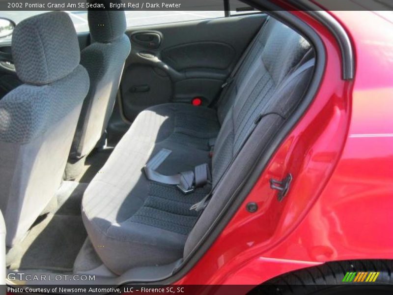 Bright Red / Dark Pewter 2002 Pontiac Grand Am SE Sedan
