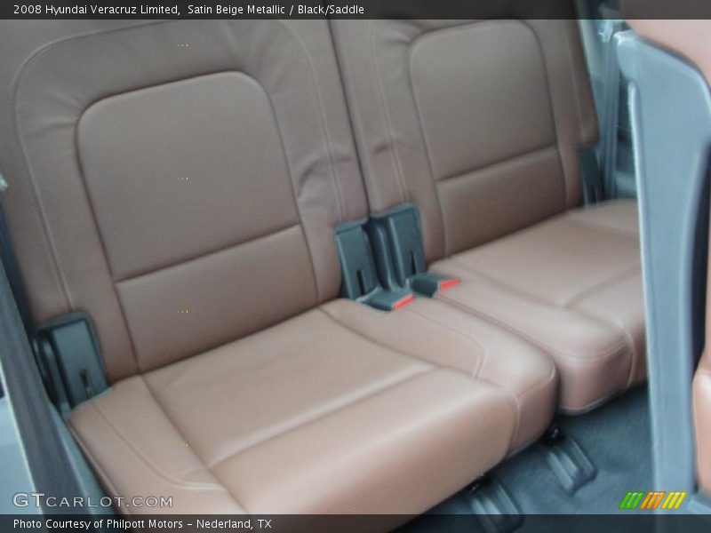 Satin Beige Metallic / Black/Saddle 2008 Hyundai Veracruz Limited