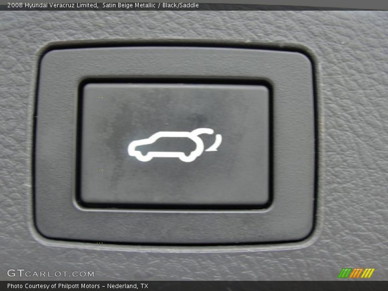 Satin Beige Metallic / Black/Saddle 2008 Hyundai Veracruz Limited
