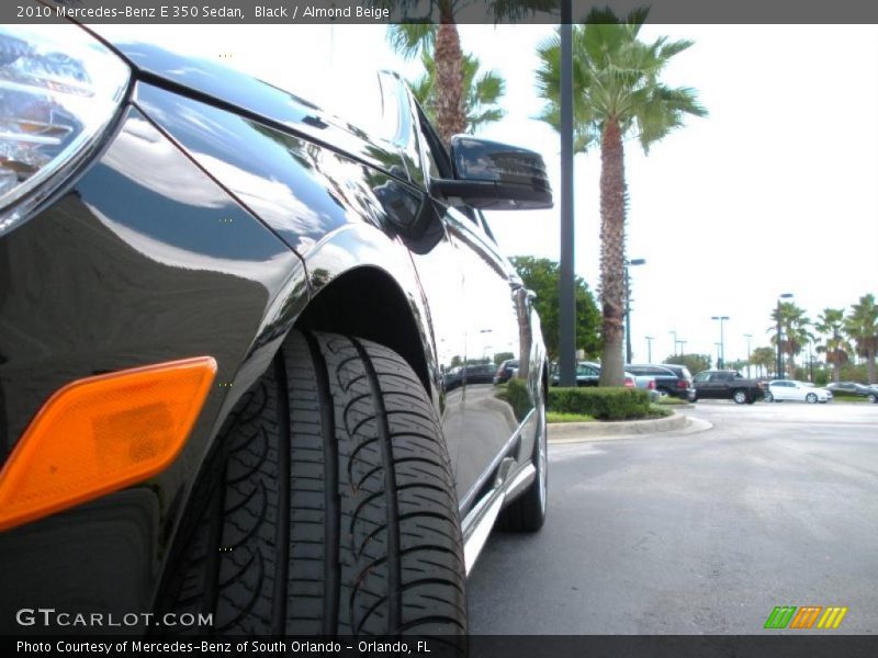 Black / Almond Beige 2010 Mercedes-Benz E 350 Sedan