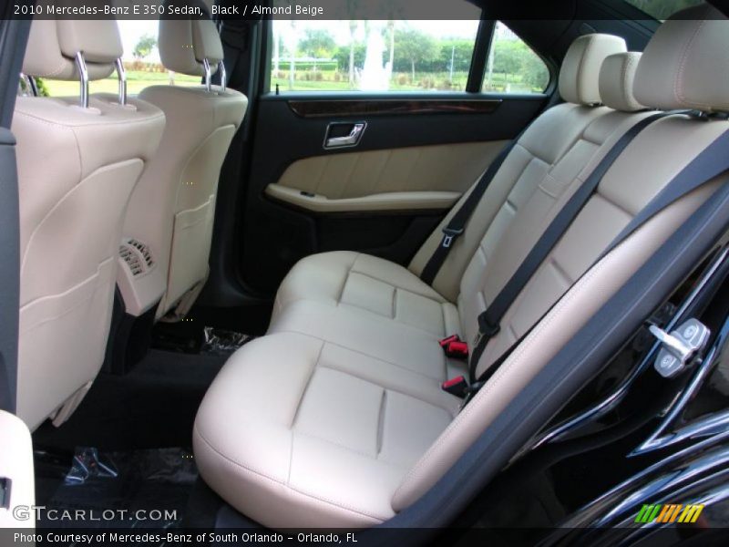 Black / Almond Beige 2010 Mercedes-Benz E 350 Sedan