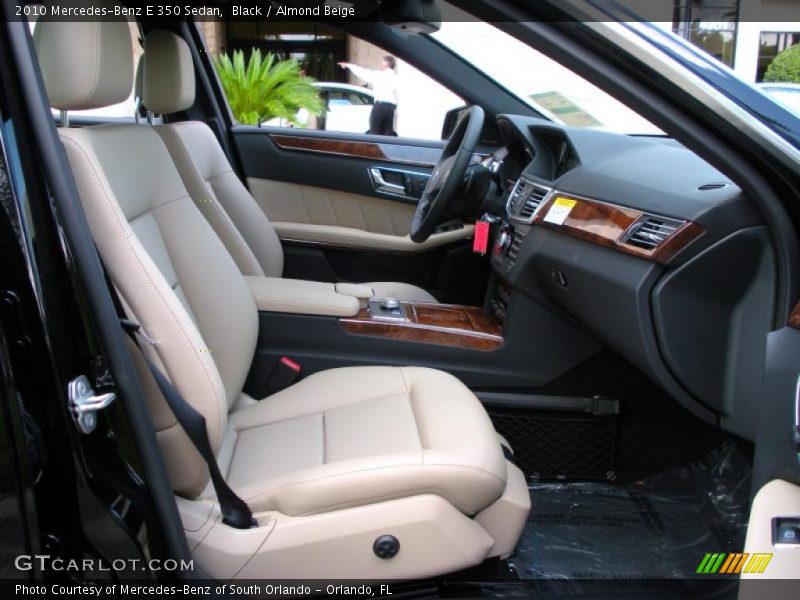 Black / Almond Beige 2010 Mercedes-Benz E 350 Sedan