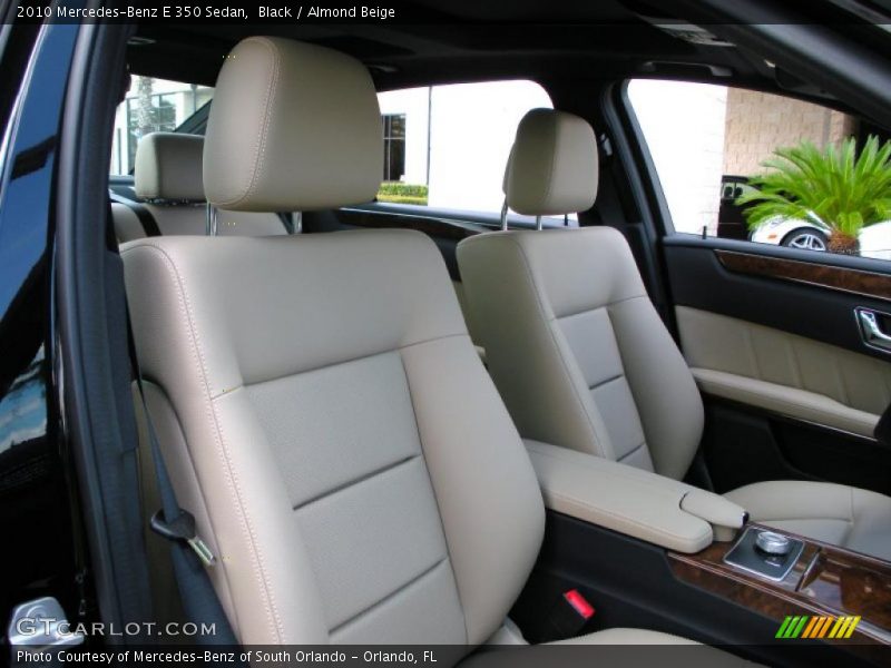 Black / Almond Beige 2010 Mercedes-Benz E 350 Sedan