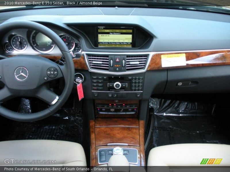 Black / Almond Beige 2010 Mercedes-Benz E 350 Sedan