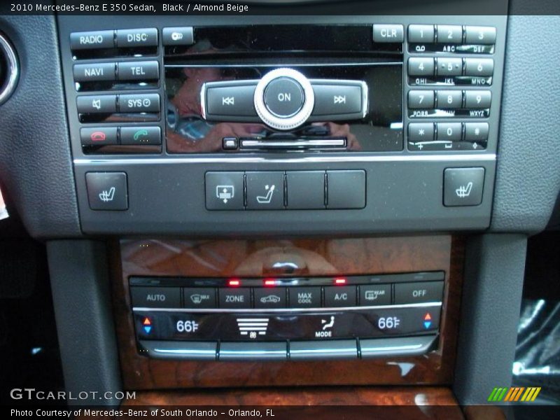 Black / Almond Beige 2010 Mercedes-Benz E 350 Sedan