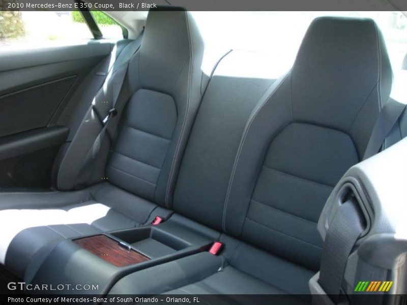 Black / Black 2010 Mercedes-Benz E 350 Coupe
