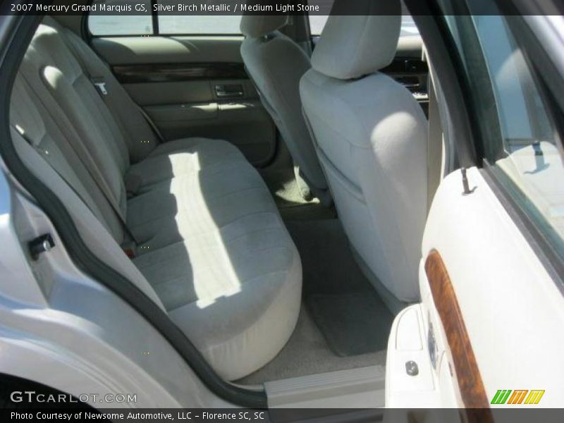 Silver Birch Metallic / Medium Light Stone 2007 Mercury Grand Marquis GS