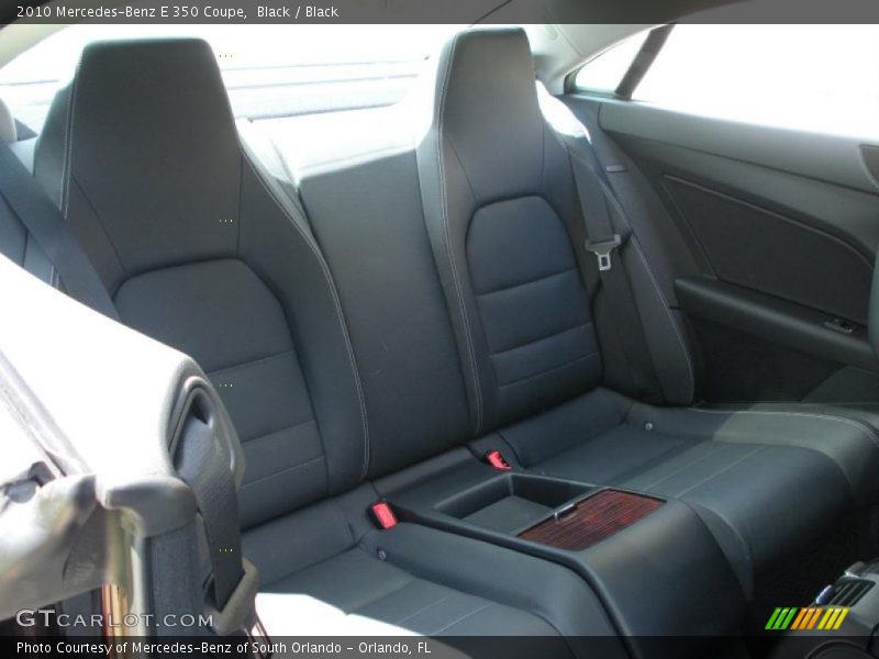 Black / Black 2010 Mercedes-Benz E 350 Coupe