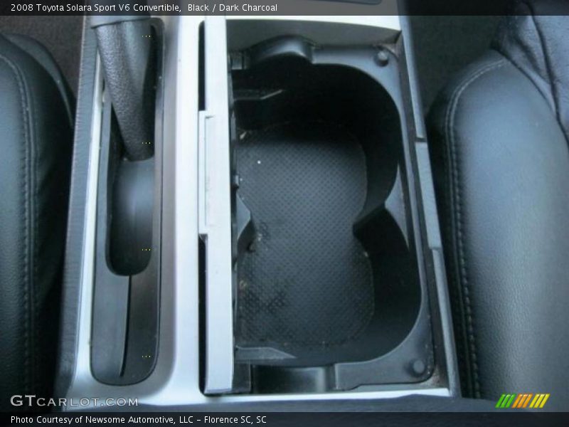 Black / Dark Charcoal 2008 Toyota Solara Sport V6 Convertible