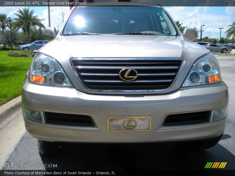 Dorado Gold Pearl / Ivory 2003 Lexus GX 470