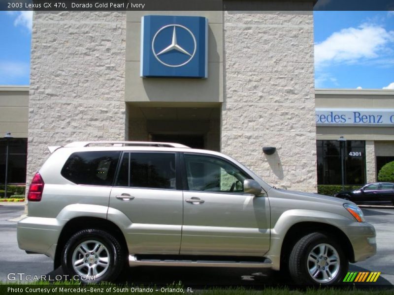 Dorado Gold Pearl / Ivory 2003 Lexus GX 470