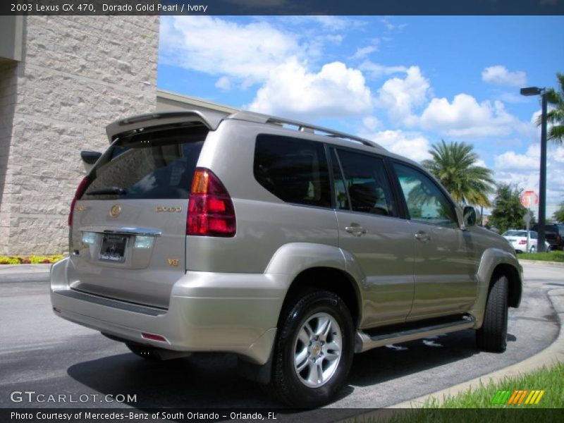 Dorado Gold Pearl / Ivory 2003 Lexus GX 470