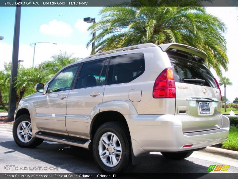Dorado Gold Pearl / Ivory 2003 Lexus GX 470