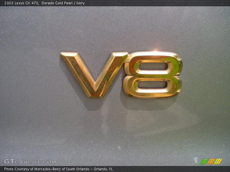 Dorado Gold Pearl / Ivory 2003 Lexus GX 470