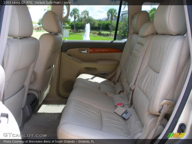 Dorado Gold Pearl / Ivory 2003 Lexus GX 470