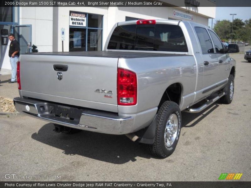 Bright Silver Metallic / Medium Slate Gray 2006 Dodge Ram 1500 SLT Mega Cab 4x4