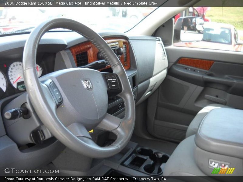Bright Silver Metallic / Medium Slate Gray 2006 Dodge Ram 1500 SLT Mega Cab 4x4
