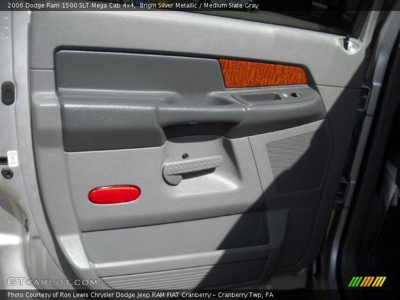 Bright Silver Metallic / Medium Slate Gray 2006 Dodge Ram 1500 SLT Mega Cab 4x4