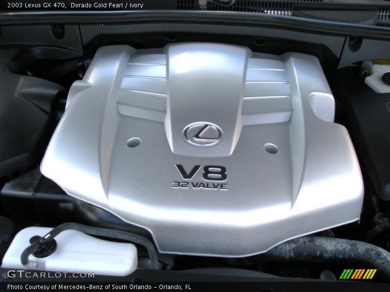 Dorado Gold Pearl / Ivory 2003 Lexus GX 470
