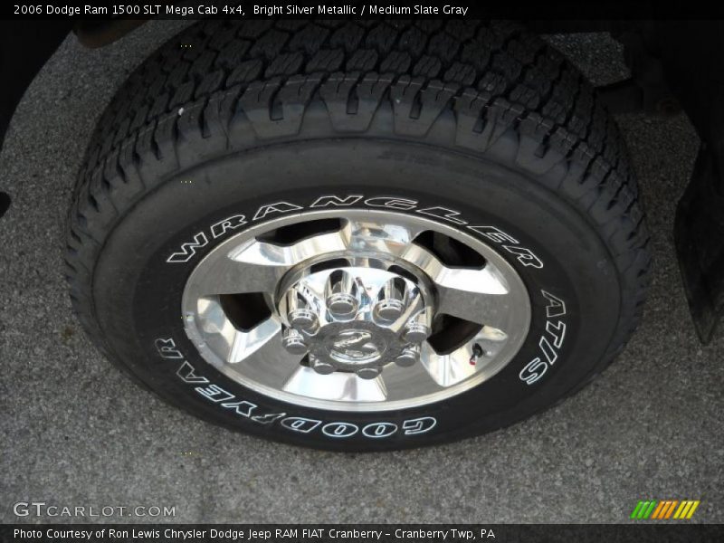 Bright Silver Metallic / Medium Slate Gray 2006 Dodge Ram 1500 SLT Mega Cab 4x4