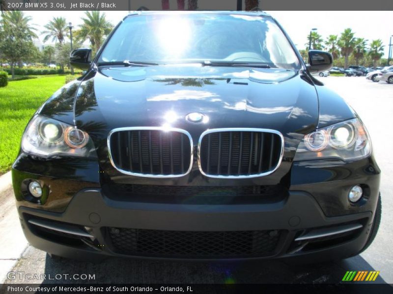 Jet Black / Black 2007 BMW X5 3.0si