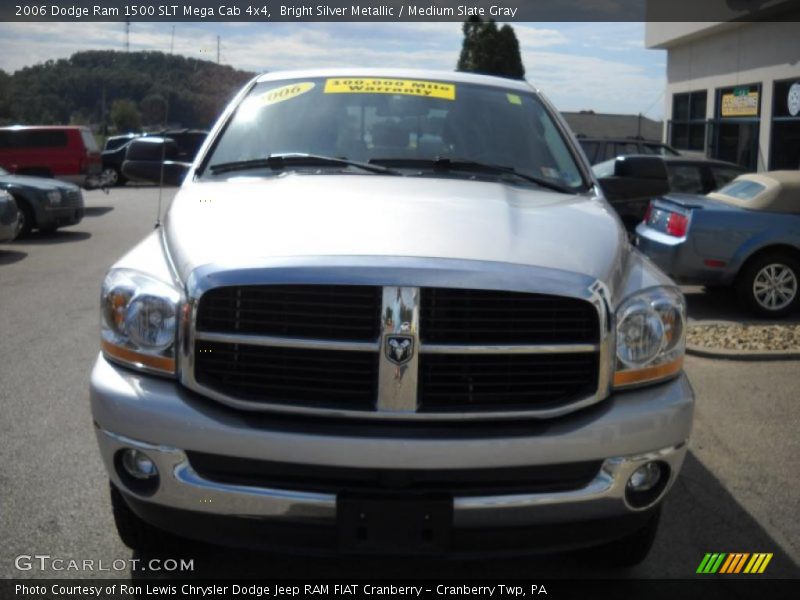 Bright Silver Metallic / Medium Slate Gray 2006 Dodge Ram 1500 SLT Mega Cab 4x4