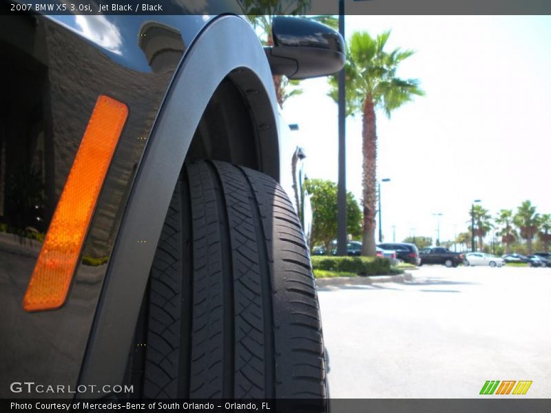 Jet Black / Black 2007 BMW X5 3.0si
