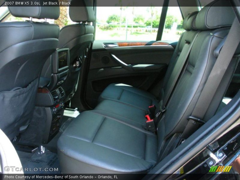 Jet Black / Black 2007 BMW X5 3.0si