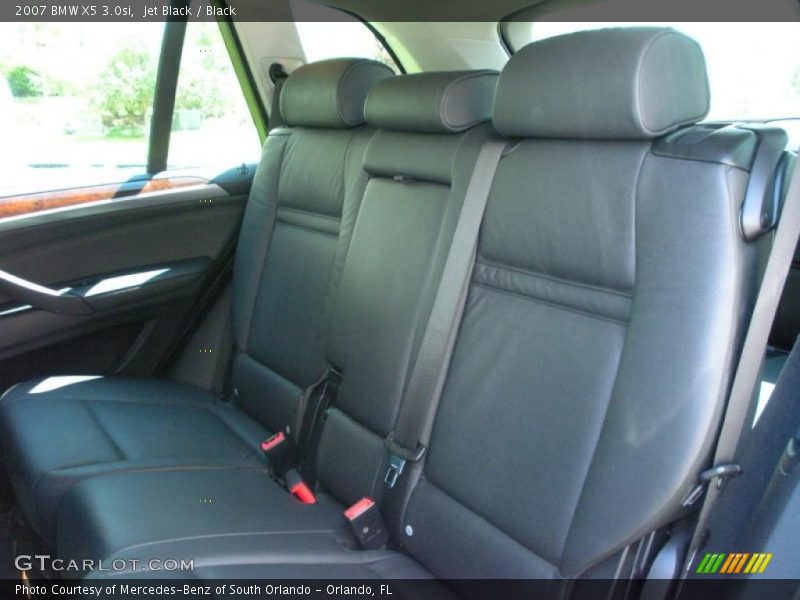 Jet Black / Black 2007 BMW X5 3.0si