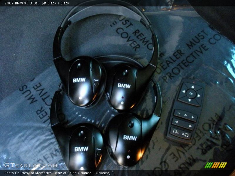 Jet Black / Black 2007 BMW X5 3.0si