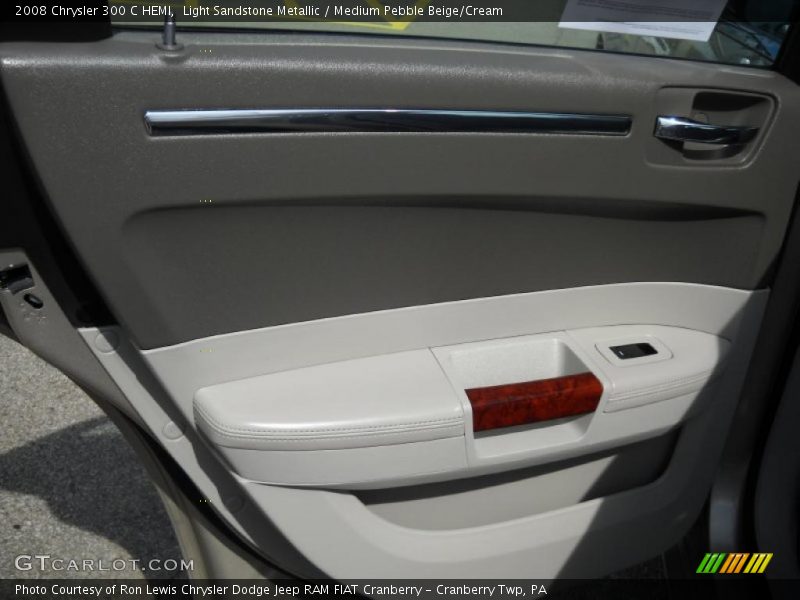Light Sandstone Metallic / Medium Pebble Beige/Cream 2008 Chrysler 300 C HEMI