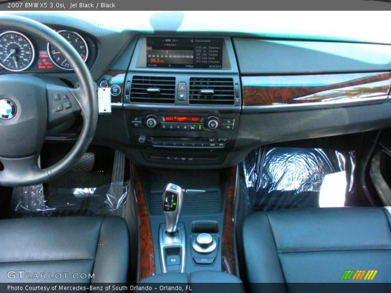Jet Black / Black 2007 BMW X5 3.0si