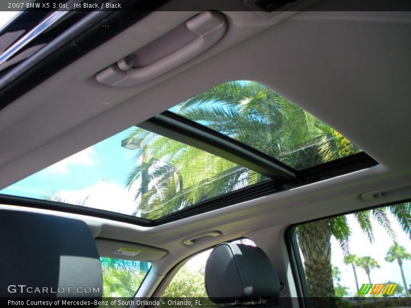 Jet Black / Black 2007 BMW X5 3.0si