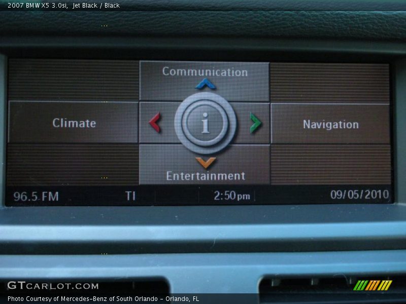 Jet Black / Black 2007 BMW X5 3.0si