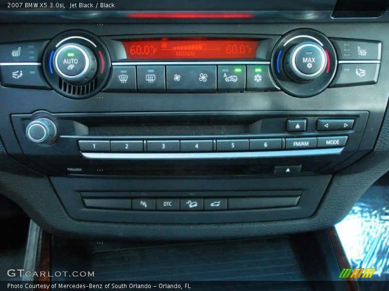 Jet Black / Black 2007 BMW X5 3.0si