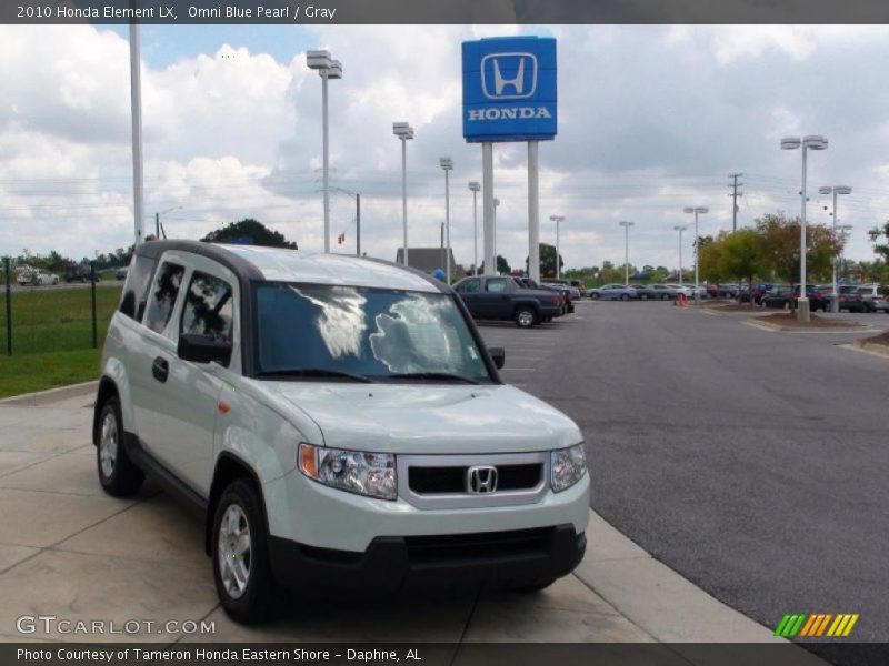 Omni Blue Pearl / Gray 2010 Honda Element LX