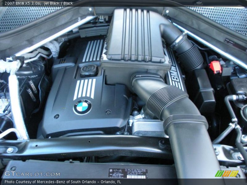 Jet Black / Black 2007 BMW X5 3.0si