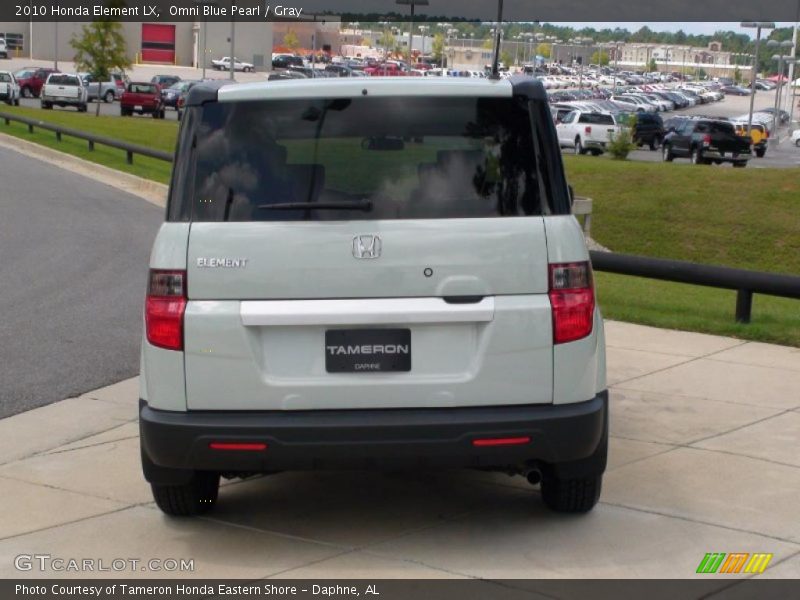 Omni Blue Pearl / Gray 2010 Honda Element LX