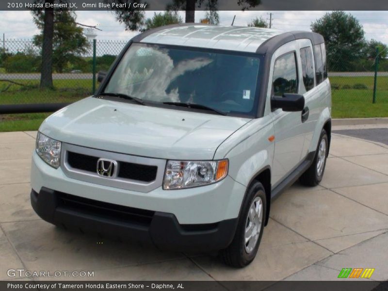 Omni Blue Pearl / Gray 2010 Honda Element LX