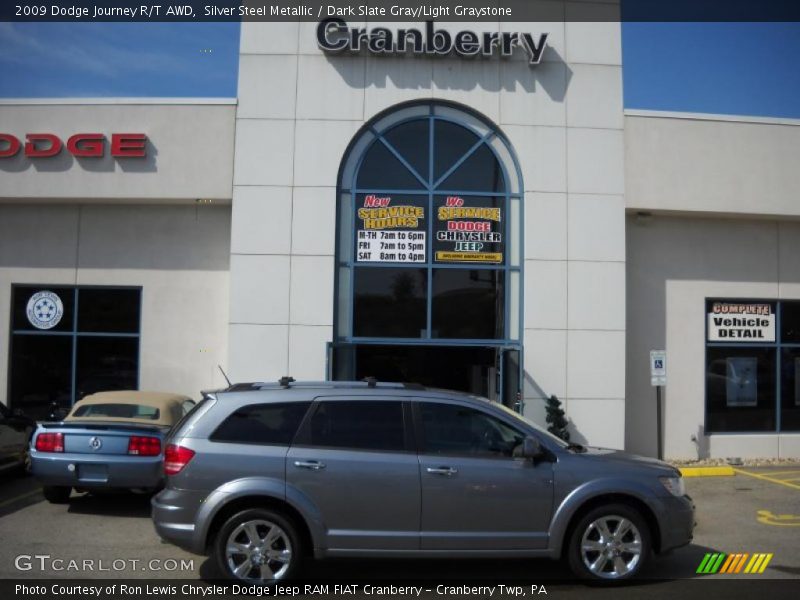 Silver Steel Metallic / Dark Slate Gray/Light Graystone 2009 Dodge Journey R/T AWD