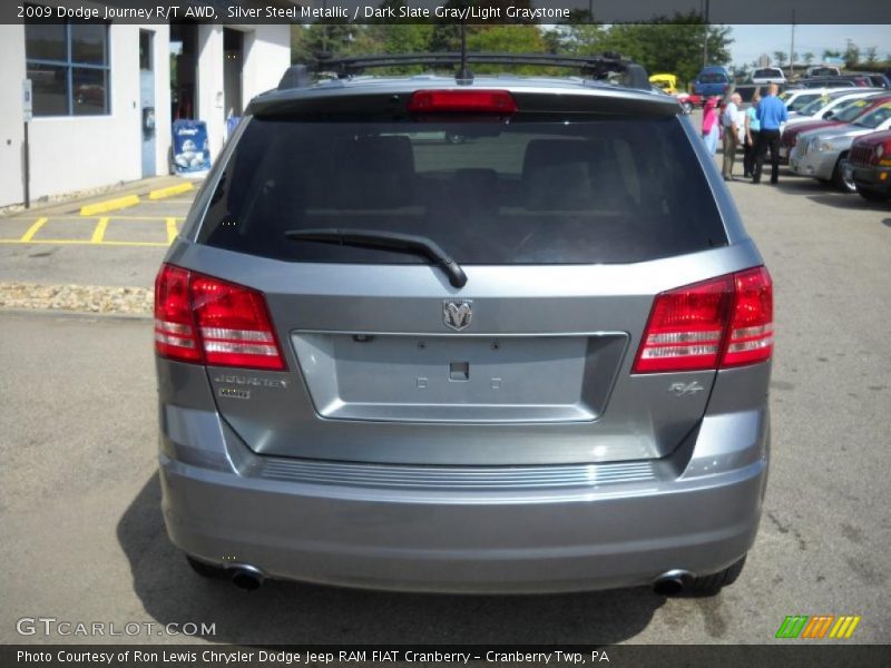 Silver Steel Metallic / Dark Slate Gray/Light Graystone 2009 Dodge Journey R/T AWD