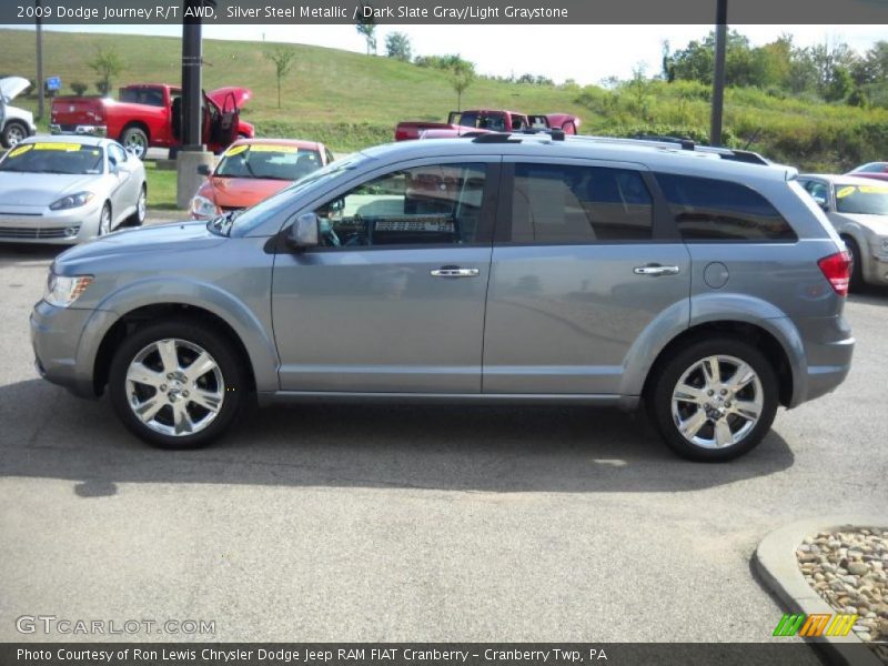 Silver Steel Metallic / Dark Slate Gray/Light Graystone 2009 Dodge Journey R/T AWD